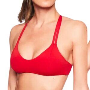 Athleta South Swell Bikini Top Radiant Red - Small - EXCELLENT CONDITION!